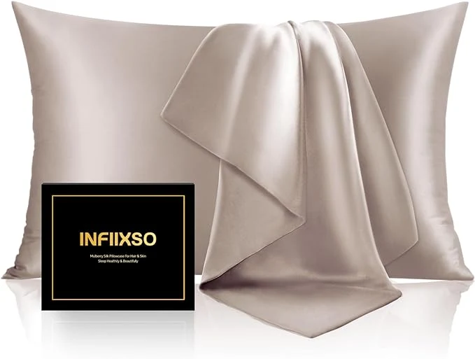 Efficient INFIIXSO Mulberry Silk Pillowcase Original