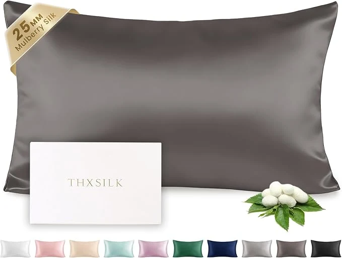 Versatile THXSILK Silk Pillowcase for Hair and Skin Luxury 25 Momme Mulberry Silk Innovative