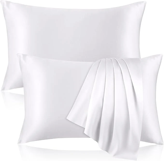 Fine Crafted Pure Silk Pillowcase for Hair and Skin Both Sides Mulberry Silk Effective