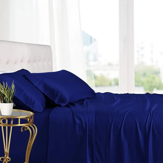 Innovative Royal Hotel Bedding Natural Viscose Made from Bamboo Sheets Soft Cooling Sustainable