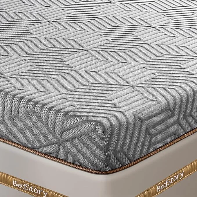 Comfortable BedStory Firm Mattress Topper Queen Flexible