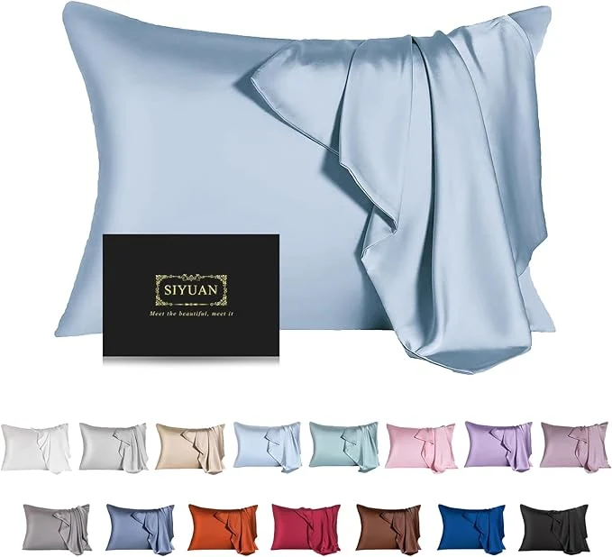 Minimalist Mulberry Silk Pillowcase for Hair and Skin Cooling Silk Pillow Case Contemporary