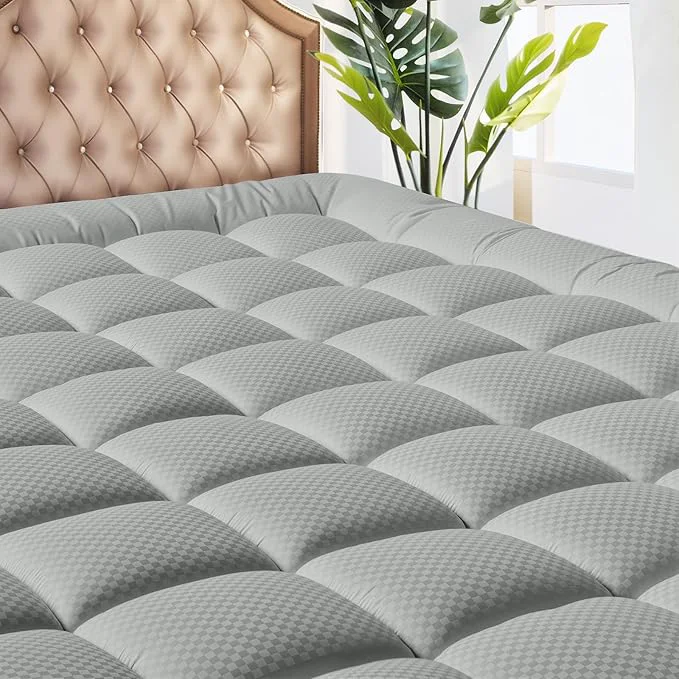 Carefully Designed MATBEBY King Size Mattress Pad Fast