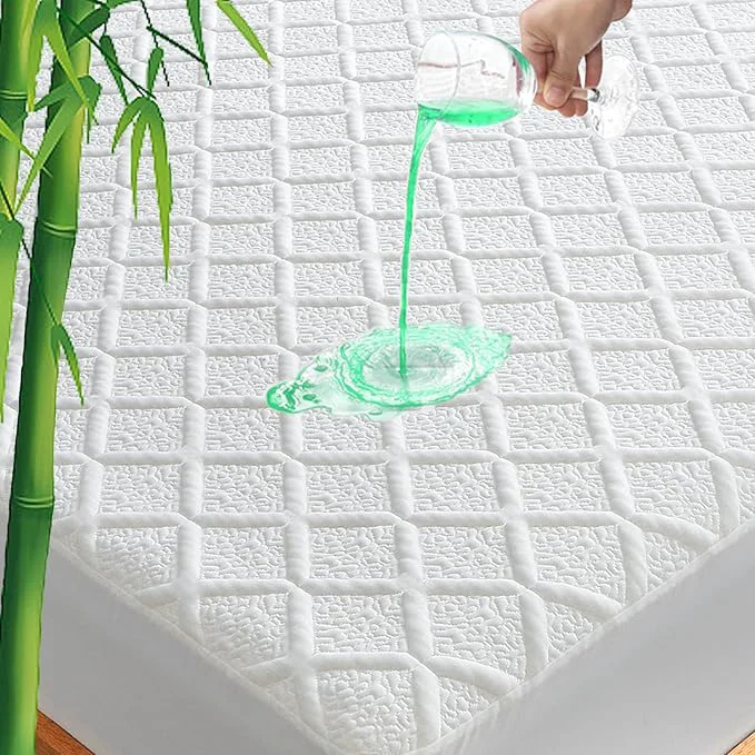 Exceptional UNILIBRA Cal King Size Waterproof Mattress Protector 3D Air Rayon Made from Carefully Designed