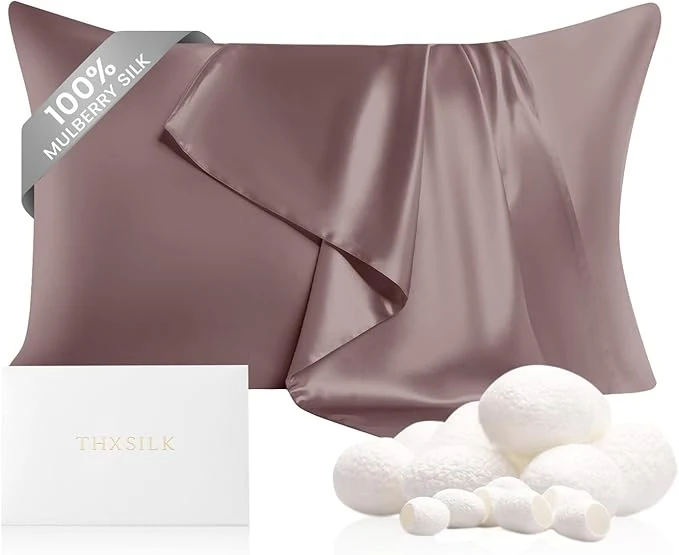 Smart THXSILK 22 Momme Pure Mulberry 6A Silk Pillowcase Modern