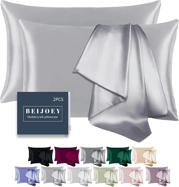 Top-Quality Mulberry Silk Pillowcase for Hair and Skin Functional