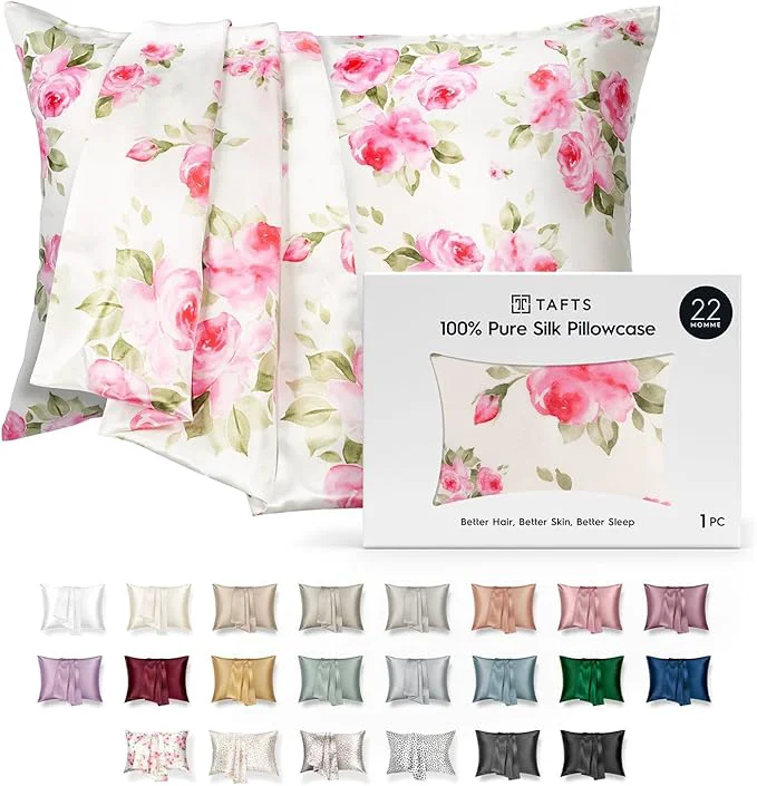 User-Friendly TAFTS 22mm Pure Mulberry 6A Silk Pillowcase Minimalist