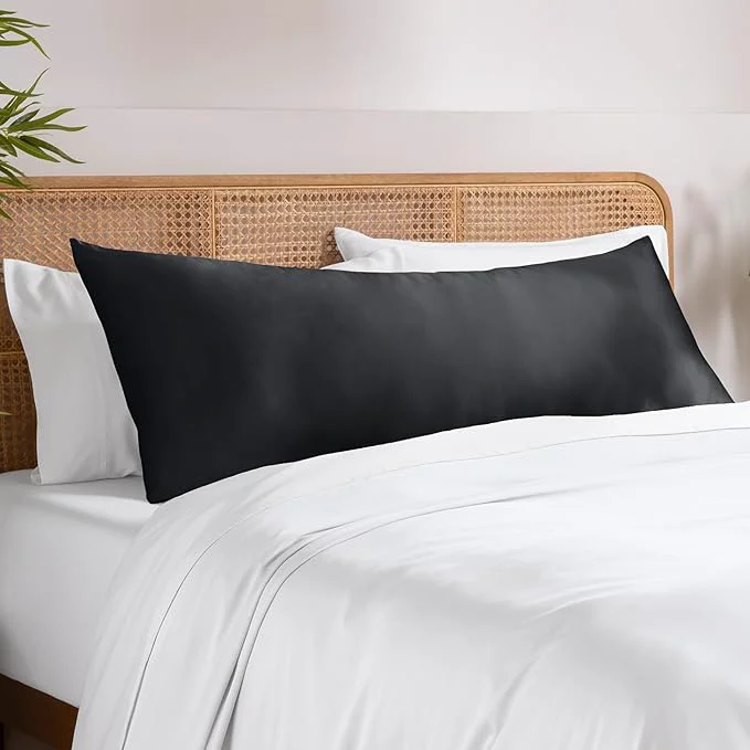 Soft Bare Home Rayon Made from Bamboo Luxury Body Size Cooling Pillowcase Refined