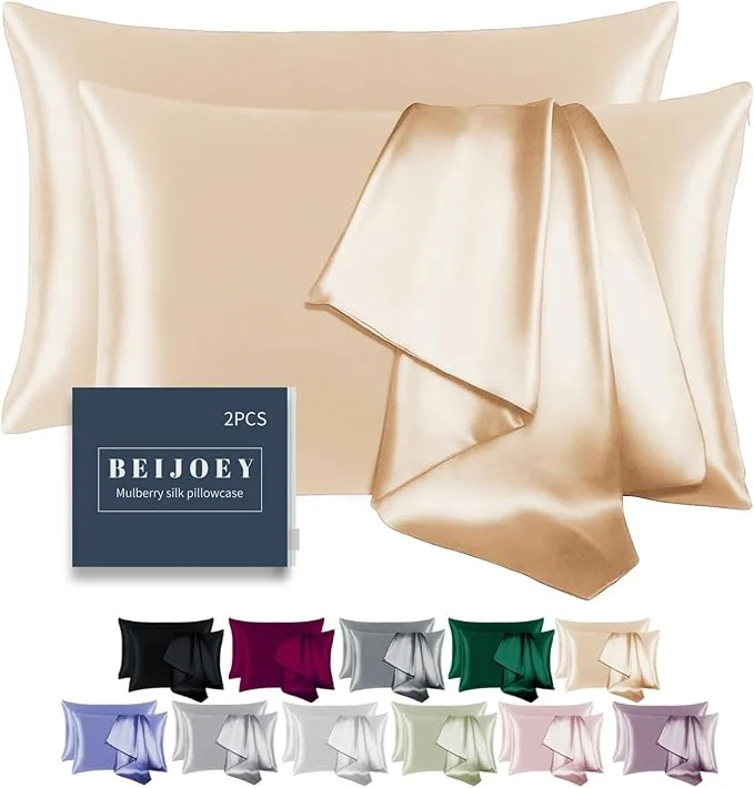 Original Design Mulberry Silk Pillowcase 2 Pack Excellent