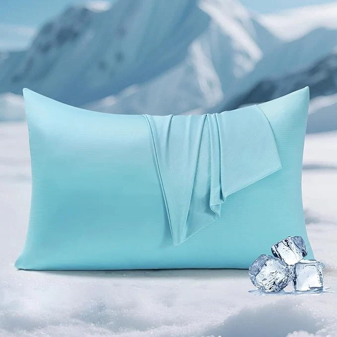 Next-Generation Elegear Cooling Pillow Cases for Hot Sleepers Clean Fabric Silver Infused Effective