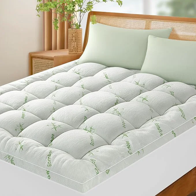 High-Grade LIANLAM 3 Inch Mattress Topper Queen Size Fine Crafted