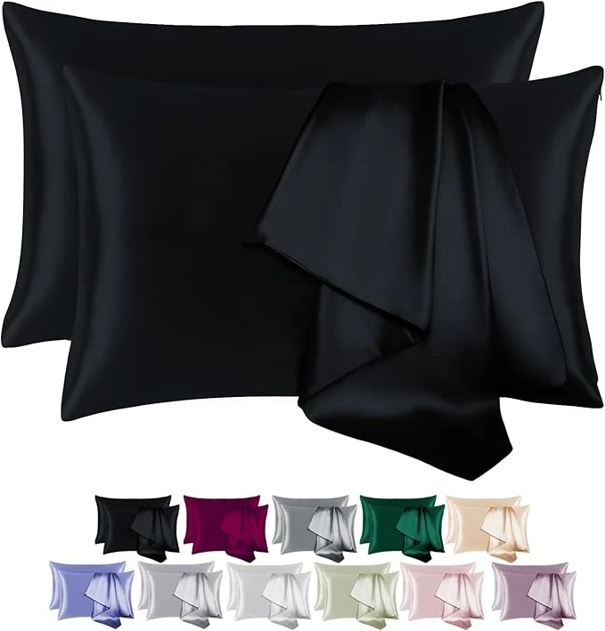 Efficient Mulberry Silk Pillowcase Set of 2 Fine Crafted