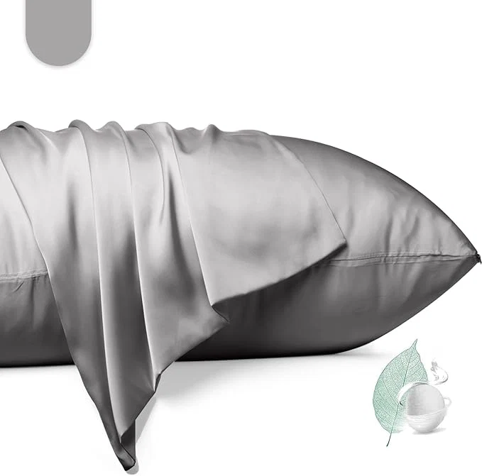 Quality Mulberry Silk Pillowcase 2 Pack King Size Silk Pillow Cases Casual