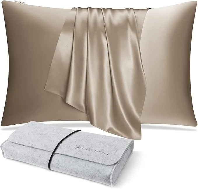 Breathable DISANGNI Natural Mulberry Silk Pillow case Stylish