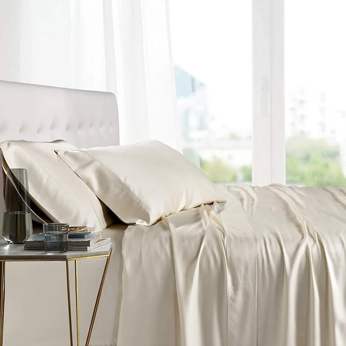 Fine Royal Hotel Bedding Natural Viscose Made from Bamboo Sheets Soft Cooling Next-Generation