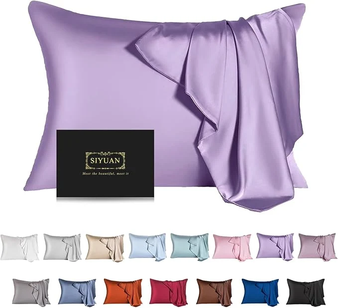 Consistent Mulberry Silk Pillowcase for Hair and Skin Cooling Silk Pillow Case Minimalist