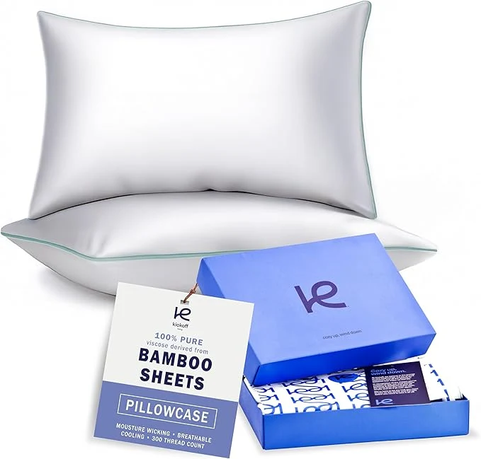 Exceptional Kickoff Viscose Bamboo Pillowcase Organic Hidden Zippered Viscose Bamboo Official