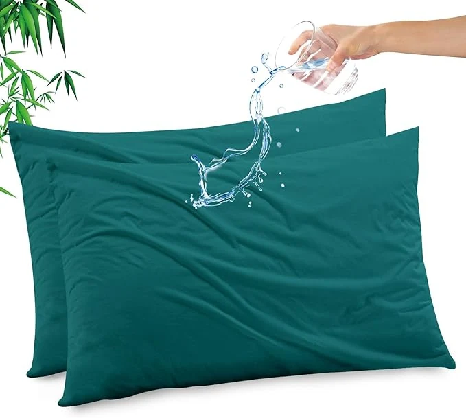 Proven Gogreen Bamboo Rayon Waterproof Pillow Protector Breathable Pillow Cover Innovative