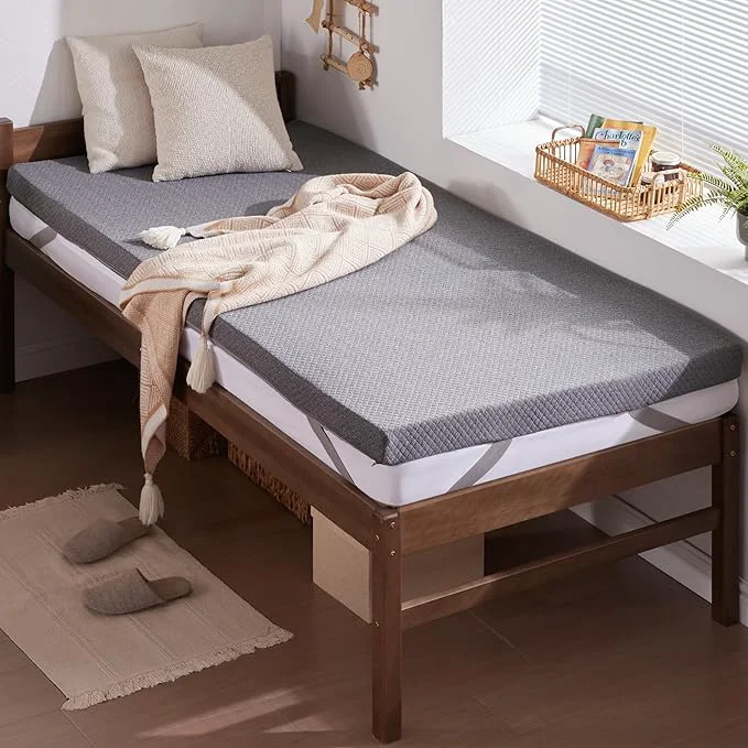 Casual SINWEEK 2 Inch Gel Memory Foam Mattress Topper Twin XL Size Twin Extra Long Solid