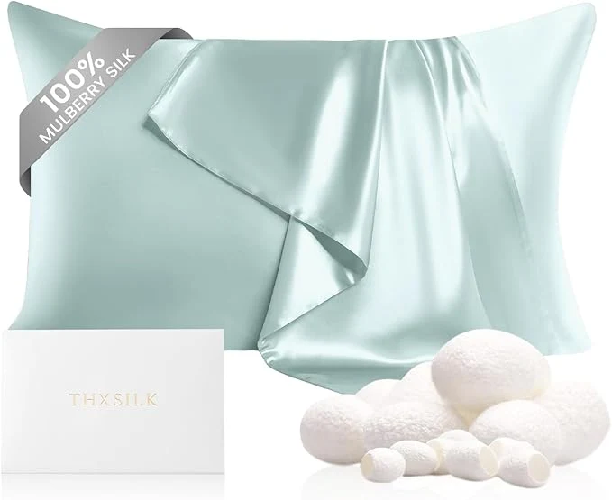 Pure THXSILK Mulberry Silk Pillowcase Contemporary