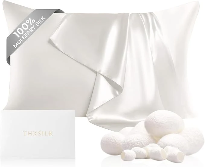 Clean THXSILK Pure Mulberry Silk Pillowcase Optimized