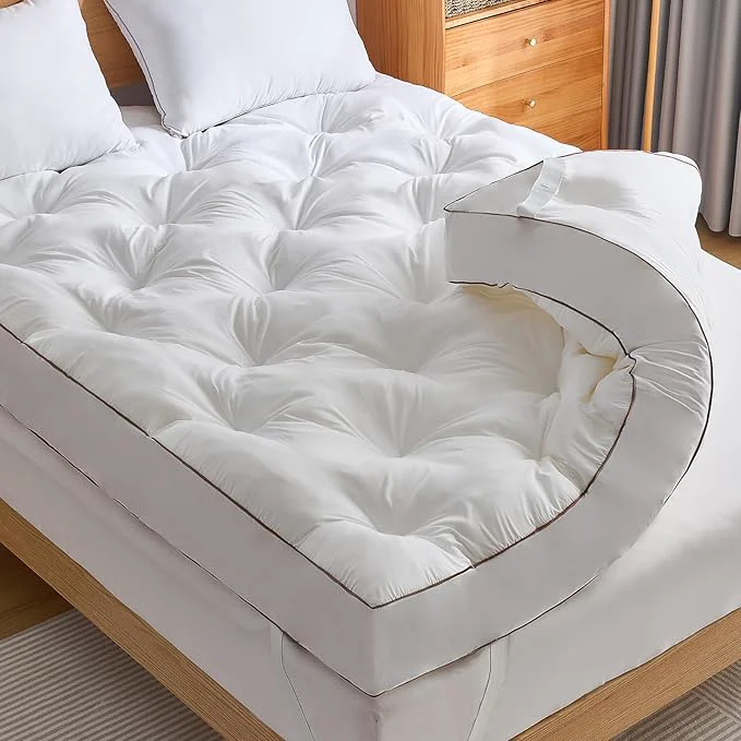 Secure WhatsBedding 4 Inch Memory Foam Mattress Topper Full Exceptional