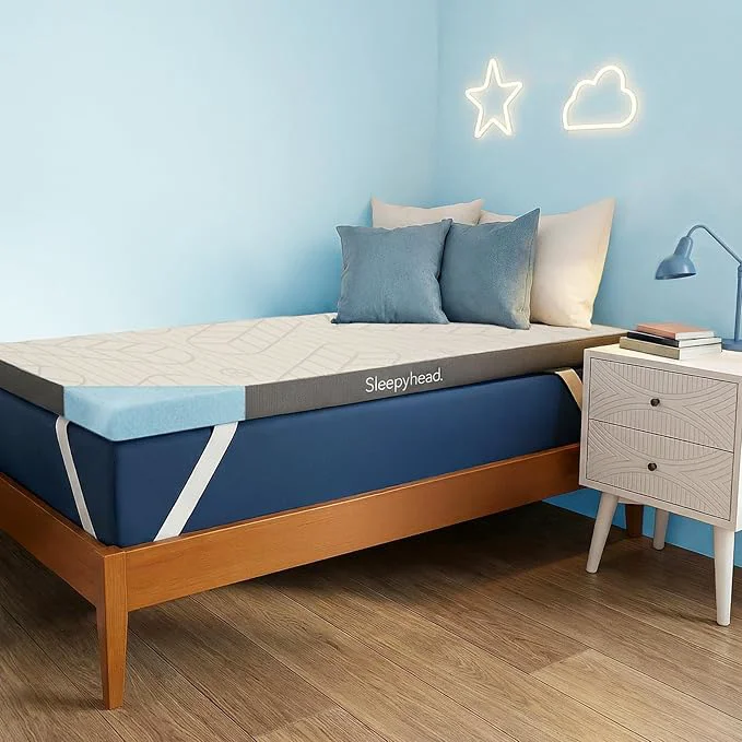 Stylish Sleepyhead Twin XL 3 Inch Mattress Topper Solid