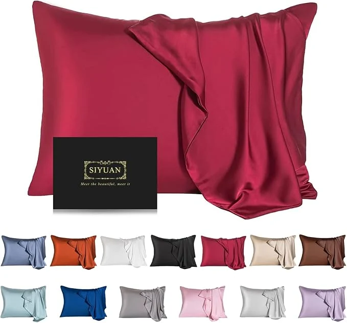 Casual Mulberry Silk Pillowcase for Hair and Skin Standard Size Cooling Silk Pillow Excellent