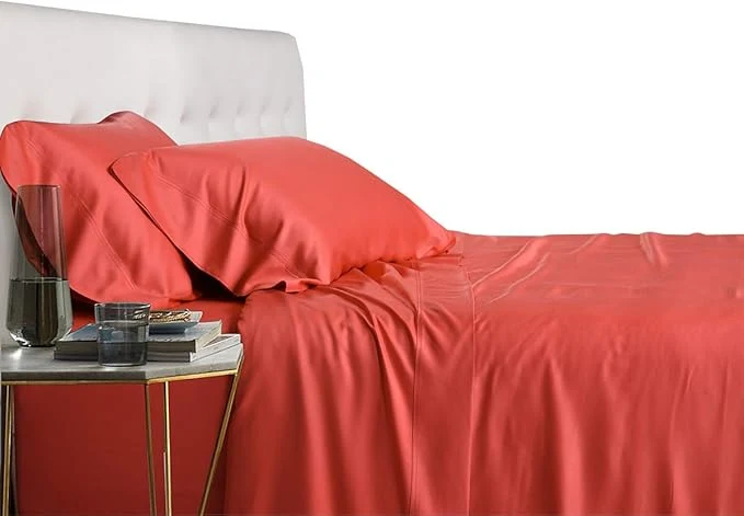 Trendy Royal Hotel Bedding Natural Viscose Made from Bamboo Sheets Soft Cooling First-Class