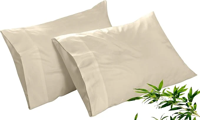 Quality Royale Linens Cooling Pillow Cases King Size Set of 2- Rayon Derived from Carefully Designed