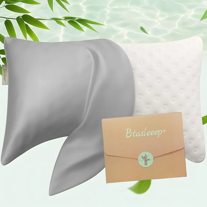 Comfortable Cooling Curved Pillowcase for Side Sleeper Pillow Powerful