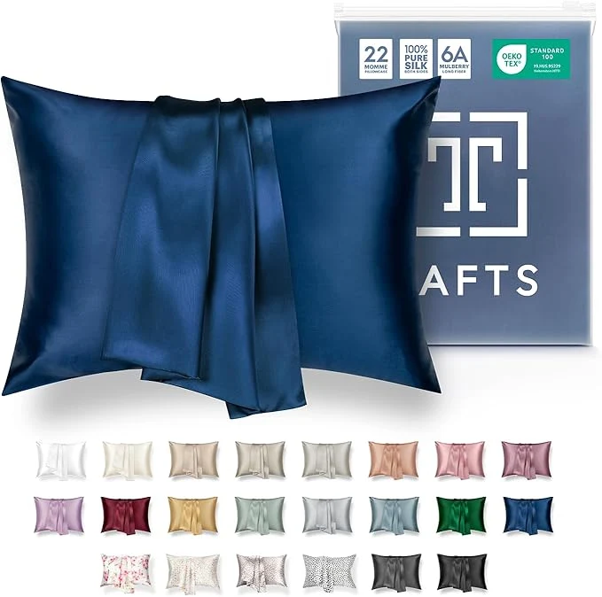 Exceptional TAFTS 22mm Pure Mulberry 6A Silk Pillowcase Advanced
