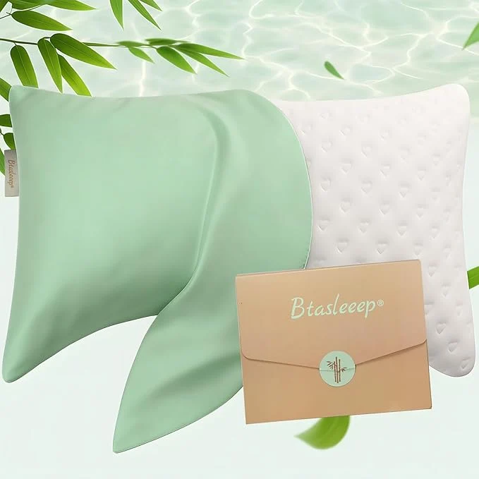 Elite Cooling Curved Pillowcase for Side Sleeper Pillow Fine