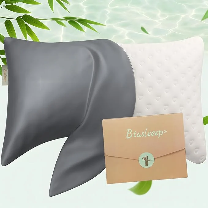 Breathable Cooling Curved Pillowcase for Side Sleeper Pillow Specialty