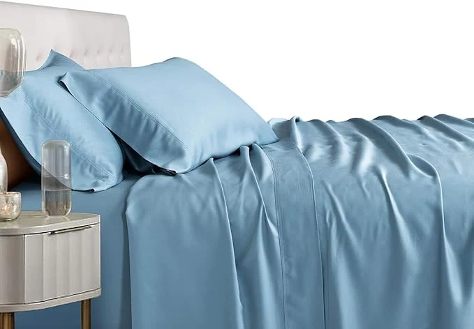 Versatile Royal Hotel Bedding Natural Viscose Made from Bamboo Sheets Soft Cooling Optimized