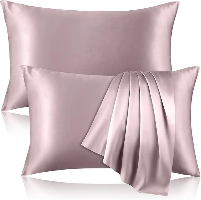 Clean 2 Pack Pure Silk Pillowcase Soft