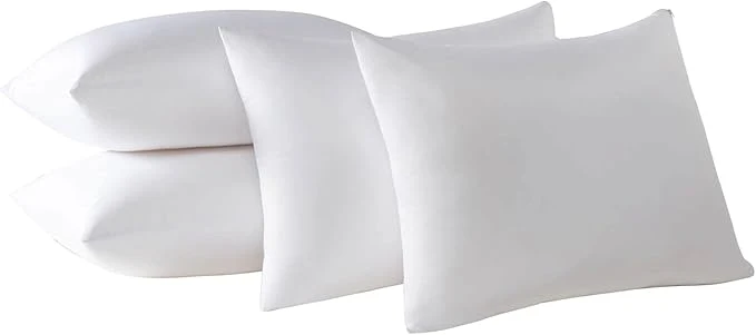 Outstanding 4 Pack Cooling Bamboo Viscose Feather Proof Pillow Protectors Excellent