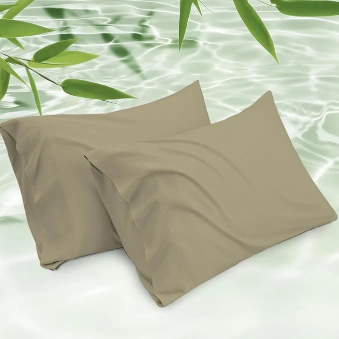 Excellent Kamas Oversized Bamboo Pillowcase Set of 2 Naturally Grown Ultra Soft Proven