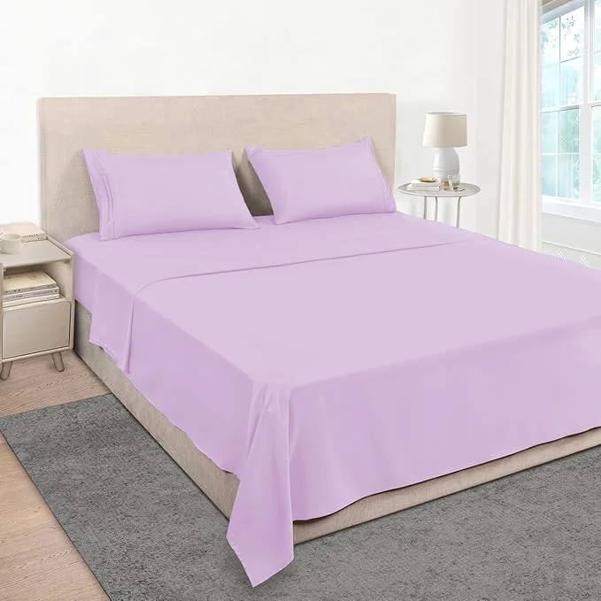 Contemporary Mejoroom King Size Sheet Set Clean