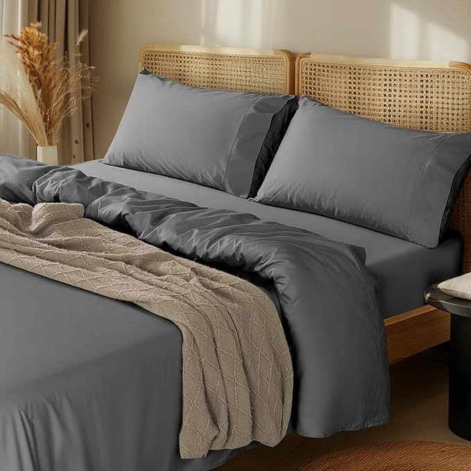 Eco-Friendly LBRO2M 1000 Thread Count Egyptian Cotton Sheets Set Twin XL 3 Piece Sets Prestigious