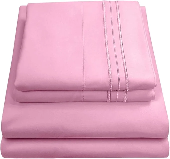 Certified Twin XL Sheets - Breathable Luxury Sheets - 1800 Supreme Collection Extra Soft Modern