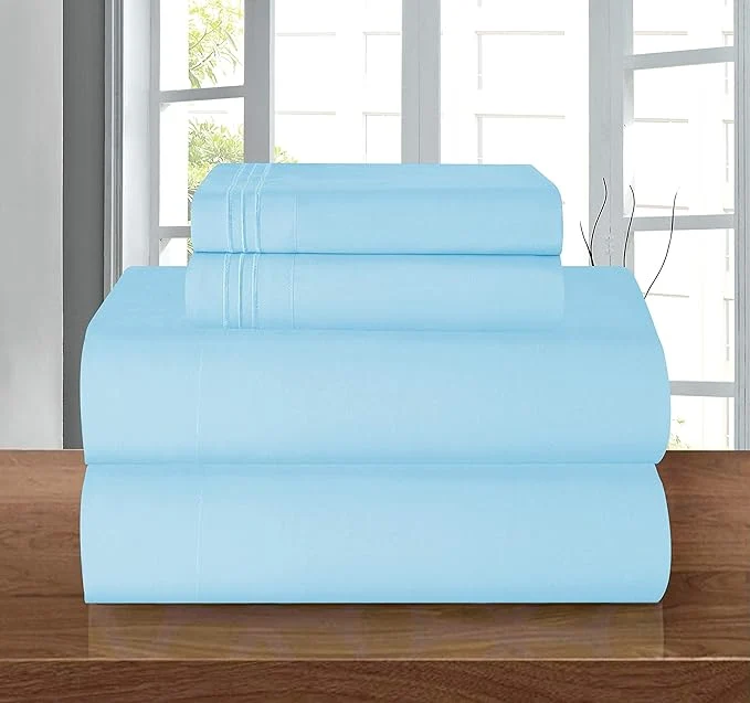 User-Friendly Elegant Comfort Luxury Quality Microfiber 5-Piece 1500 Premium Hotel Sheet Top-Quality