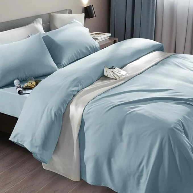 Organic SONORO KATE Bed Sheet Set Super Soft Microfiber 1800 Thread Count Luxury Breathable