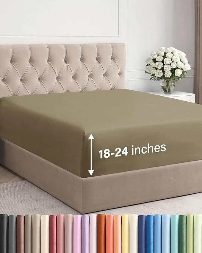 Quality Extra Deep King Fitted Sheet Exceptional