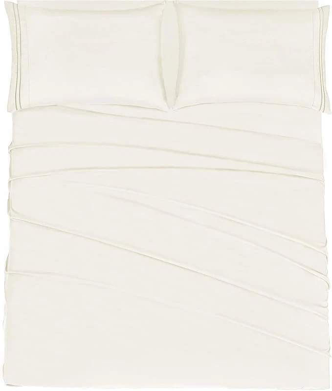 Practical Mejoroom California King Size Sheet Set Classic