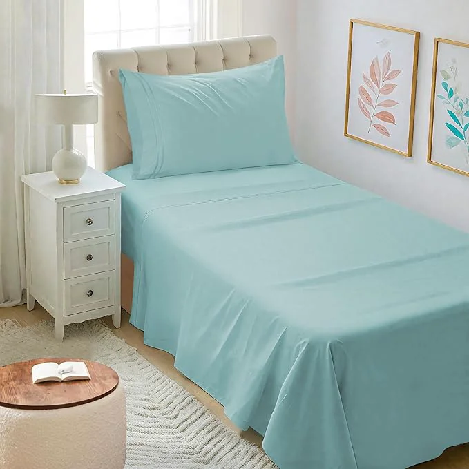 Outstanding Mejoroom Twin XL Sheet Set Green