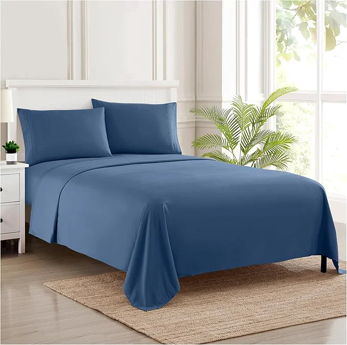 Trendy Twin Sheets - Breathable Luxury Sheets - 1800 Supreme Collection Extra Soft Modern