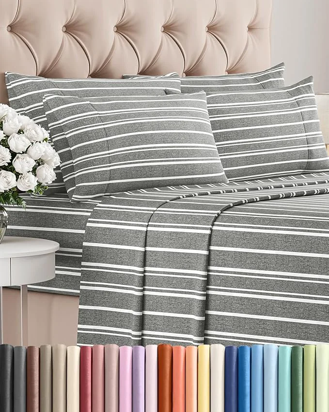Lightweight Cal King 6 Piece Sheet Set Responsible