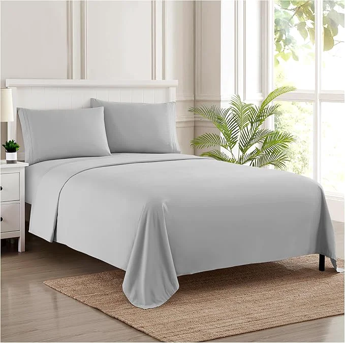 Effective Twin XL Sheets - Breathable Luxury Sheets - 1800 Supreme Collection Extra Soft Traditional