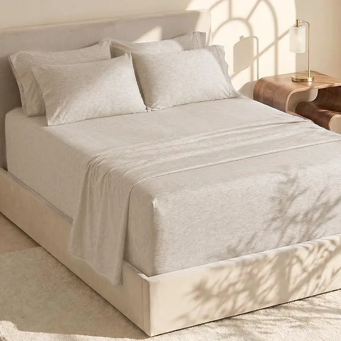 Premium Hearth Harbor Bed Sheets Luxury Soft 6 Piece Bed Sheet Set Extra Deep Pocket Classic